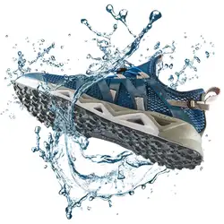 Rax-zapatos Aqua Upstreams para hombre y mujer, zapatillas de pesca transpirables de secado rápido con plantilla de PU con agujeros, zapatos antideslizantes para el agua 82-5K463