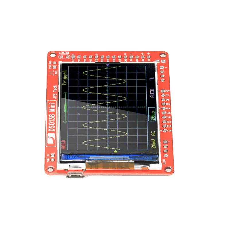 DSO138 Mini Digital Oscilloscope DIY Kit SMD Parts Logic Analyzer Pre-weld E-learning Set 1MSa / s 0-200KHz