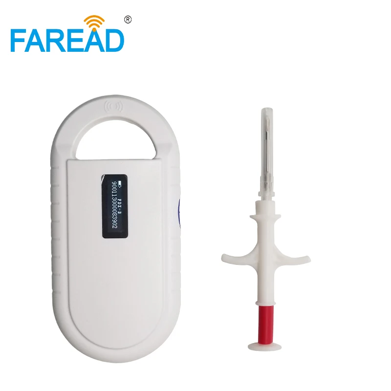 X10pcs قابلة لإعادة الكتابة 1.4x10 مللي متر علامة زجاجية تتفاعل حيوان صغير حقنة رقاقة تتفاعل لتحديد تعريف الأسماك ICAR