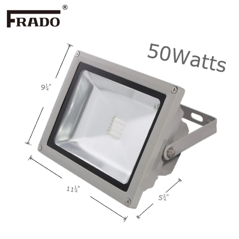 RGB LED Flutlichter 10W LED Außenstrahler IP65 Außenbeleuchtung Reflektor Spot Flutlicht Fernbedienung EU/AU/UK Stecker Lampen – Detail 10