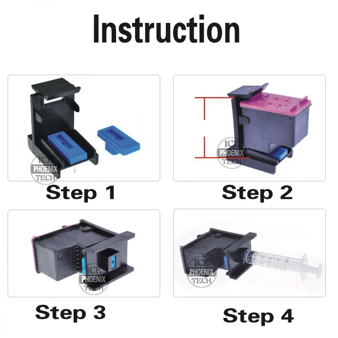 BIG Ciss Ink Tank For HP 122 301 61 123 305 Cartridge deskjet 1000 1050 2050 3000 3050 3050A Continuous Ink Supply Systerm