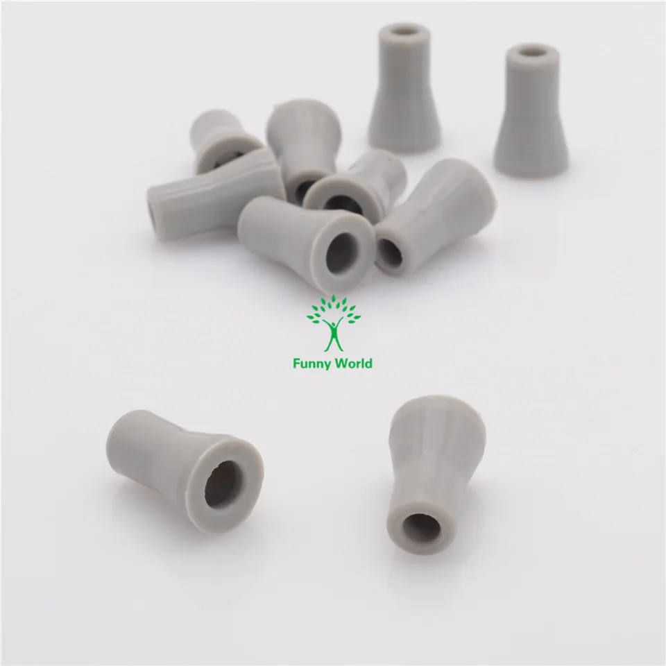 Sale 10Pc Dental Oral Saliva Ejector Evacuation Valve Adapters Tips Rubber