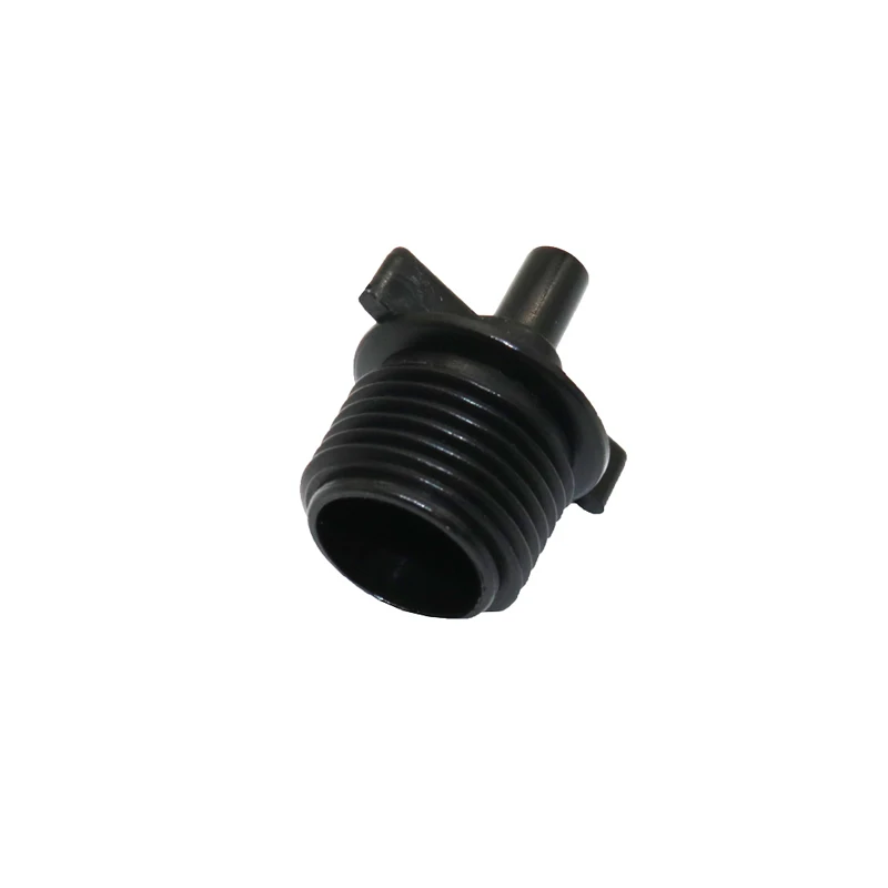 6pcs 1/2 Inch Adapter Connector Fountain Connector Garden Sprinkler Sprinkler System Accessories Gardening Tools Black