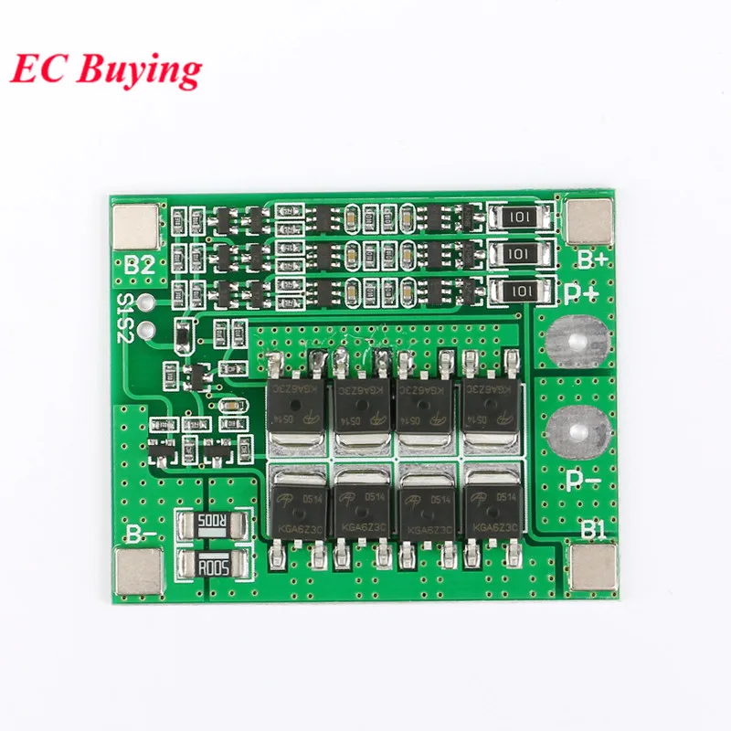 3S 11.1V 12.6V 12V 25A 18650 Lithium Lipo Cell Battery Charger Board Li-ion Battery Charging PCB BMS Protection Module Balanced