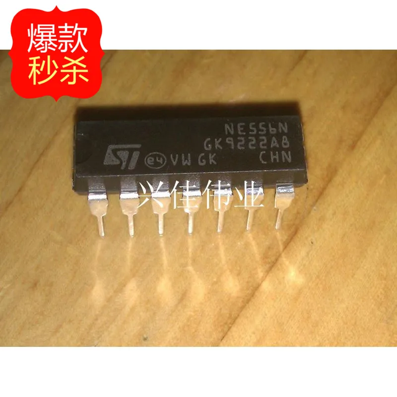 

10PCS The new timer NE556 NE556N DIP-14 Dual Channel