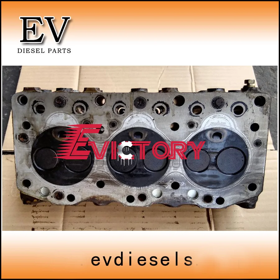 3AB1 cylinder head Assy for ISUZU Hiatch Mini Excavator EX50UR 3AB1