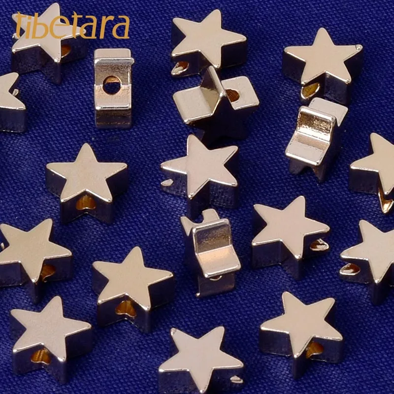 

Star Beads Spacer Beads Brass, Ready to stamp,About 3*7.5mm,brass stamping,high quality charm,beads spacer