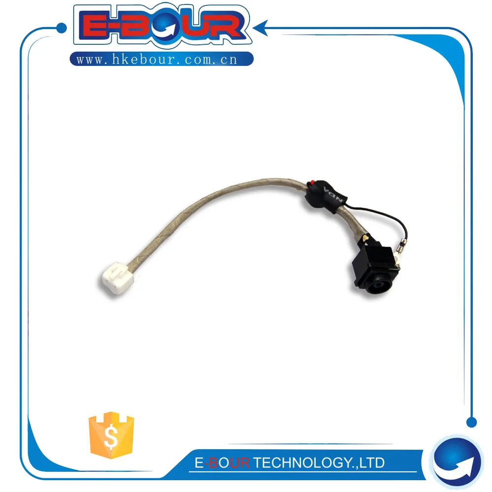 

10PCS Notebook DC Plug Socket Charging Port for SO Vaio VGN-NS Laptop 6.0*4.4MM DC Power Jack with Cable
