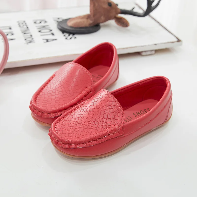 CNFSNJ 2019 New Autumn Children Shoes Basic Fashion Casual Shoes for Girls Boys Unisex Comfortable Kids Slip on Flat Loafers