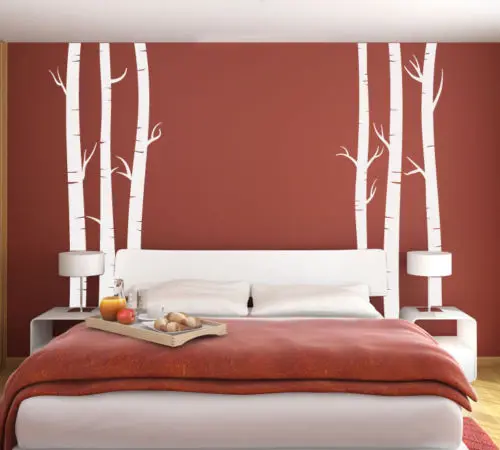 Wall Art Large Tree Branches ONE COLOR MIR Vinyl Decor Wall Stickers Mural Baby Wall Decals Nursery Wall Tattoo D812