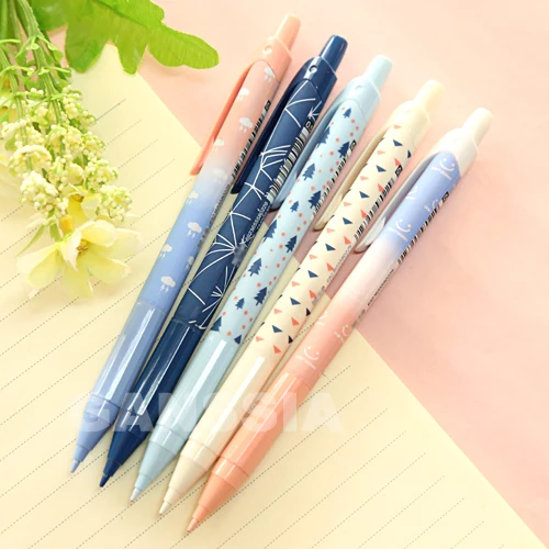 1PC Novelty Cartoon Mechanical Pencil Student Practice Writing Pencils School Kawaii Stationery Supplies (ss-1447)