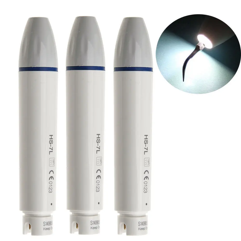 

Dental High Quality 3* DTE SATELEC Style Scaler Handpiece Ultrasonic Piezo LED Fiber Optic ST