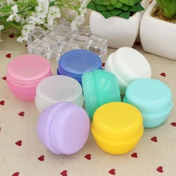 5 Teile/los Mini Leere Glas Töpfe Kosmetische Make-Up Innere Deckel Gesicht Creme Lip Balm Container Mein Nachfüllbare Flaschen Großhandel