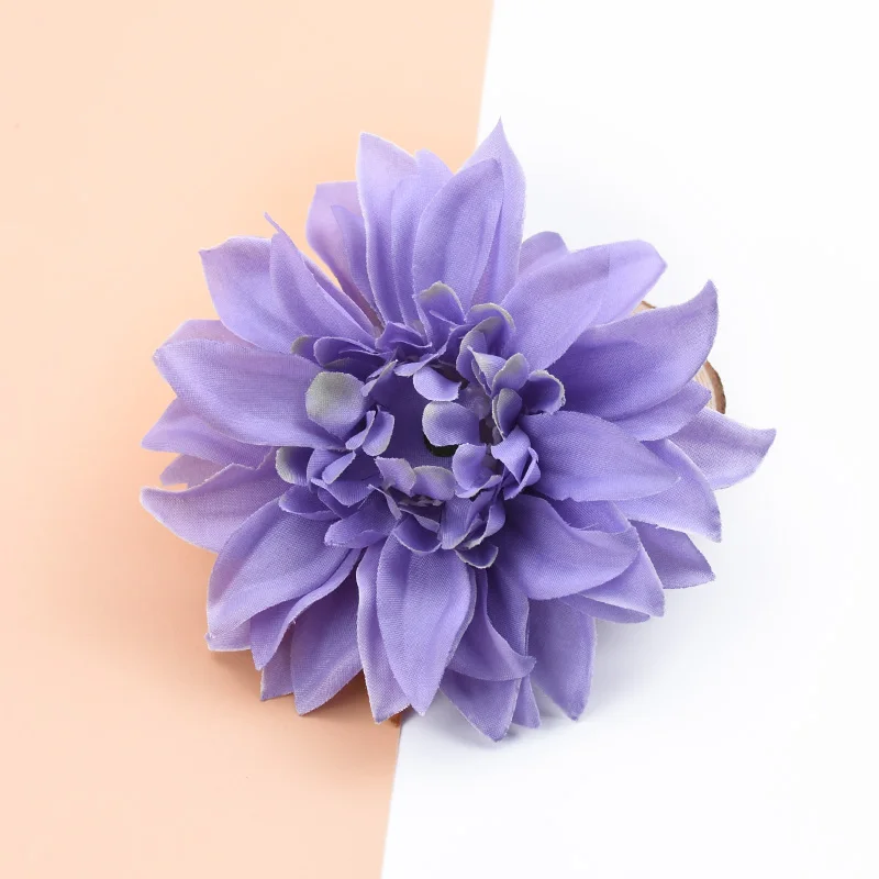 10 Stück 10CM Künstliche Pflanzen Blumen Großhandel Seiden-Gerbera Festliche Dekoration für Zuhause Hochzeit DIY Kranz Künstliche Staubblätter Brosche – Detail 16