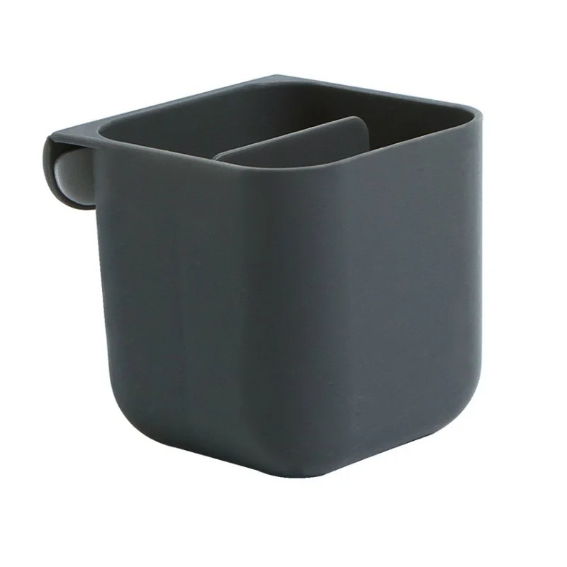 Stationery Pen Holder Makeup Storage Stick On Desktop Plastic Office Pencil Box Desk Organizer Brush Pot