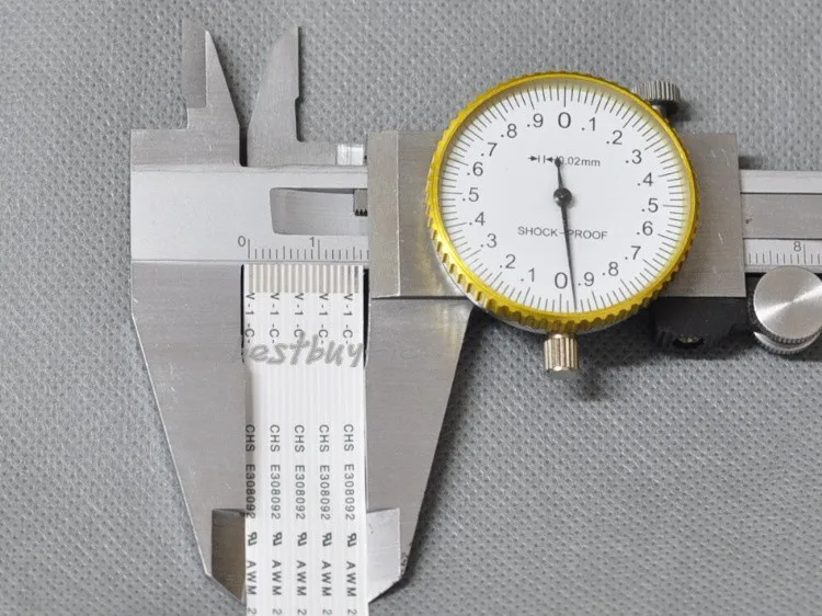 Мягкий гибкий плоский кабель FFC с шагом 1,0 мм + длиной 450 мм + 16 контактов A/то же направление. 16P * 1 A * 450