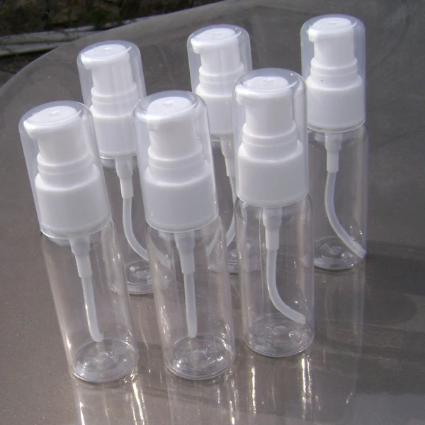 

Wholesale 100PCS 30ml PET emulsion points bottling pump bottle , clear 30ml pet bottle , 1 ounce clear plastic lotion bottles