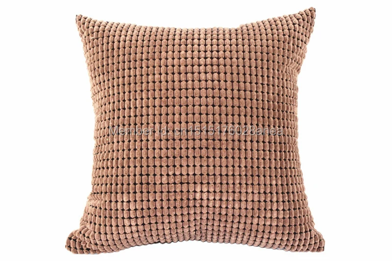 Cord Big Corn Kernel Plüsch Kissenbezug 35/45/50/60/70 cm Sofa Kissenbezug Home Bett Dekoration – Detail 16