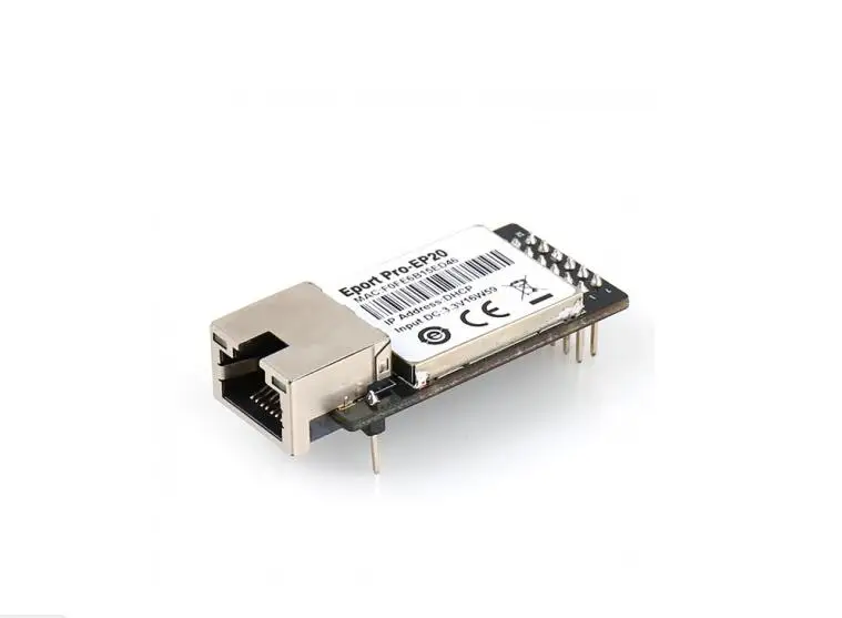 IoT Eport Pro-EP20 Linux Server di Rete Porta TTL Modulo Seriale a Ethernet Incorporato DHCP 3.3V TCP IP Telnet CE certificato