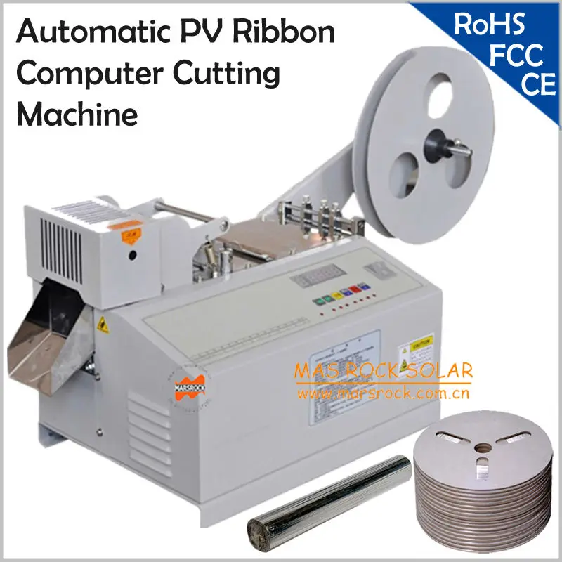 220V Automatic PV Ribbon computer Cutting Machine,Solar tabbing wire cutting machine, other ribbon cutting machine