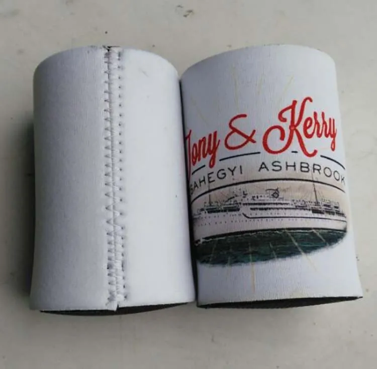 

Stubby holders With Customized LOGO Printed For Wedding Gift,Beer Bottle 330ML Cooler with Solid Base,Free shipping