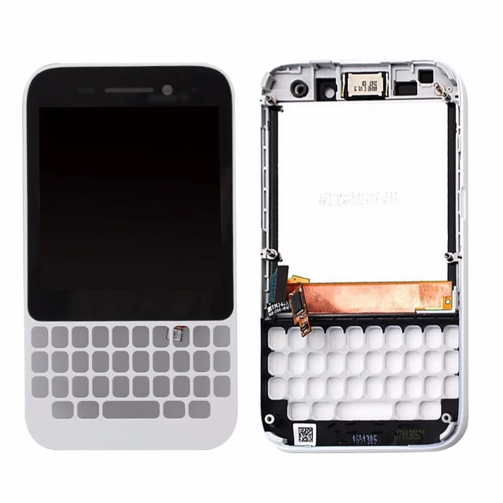 LCD Screen and Digitizer Full Assembly with Frame for BlackBerry Q5