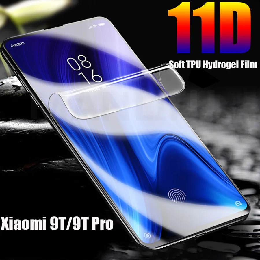 

11D Front Back Full Soft Silicone TPU Clear Film For Xiaomi Mi 9T Pro Redmi K20 Pro K20 Hydrogel Sticker Screen Protector