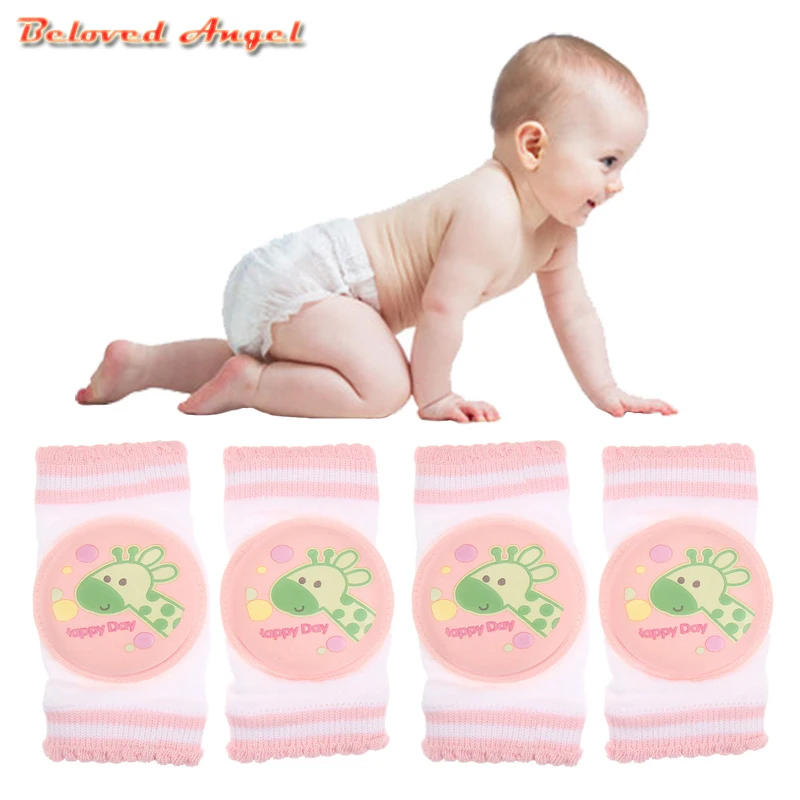 2019 Harnesses & Leashes Baby Knee Pad Kids Safety Crawling Elbow Cushion Infant Toddlers Knee Support Protector Baby Kneecap