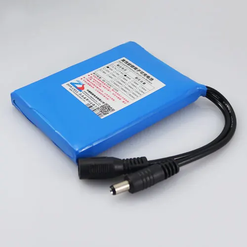 Batería de polímero de litio, 3600mAh, 3369103x3, 1373106, 12V, 11,1 V, monitor de batería, célula de iones de litio recargable