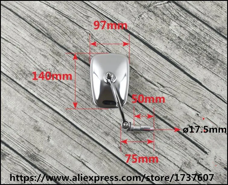 Motorcycle Chrome Aluminum 7/8\