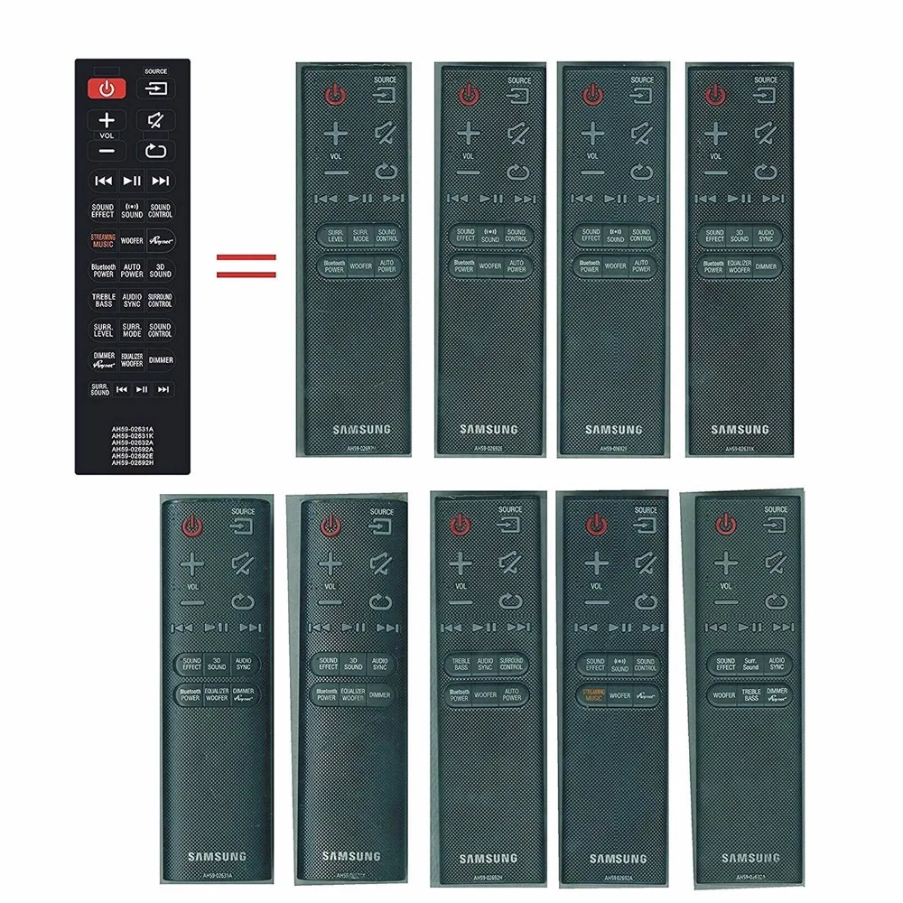 New AH59-02631A AH59-02631K AH59-02632A AH59-02692A AH59-02692E AH59-02692H Remote for SAMSUNG HW-J370 HW-J470 HWH450 Sound Bar