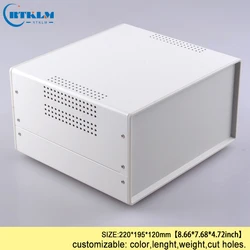 Iron enclosure for electronic project outlet case junction control box industry project instrument box 220*195*120mm desktop BOX