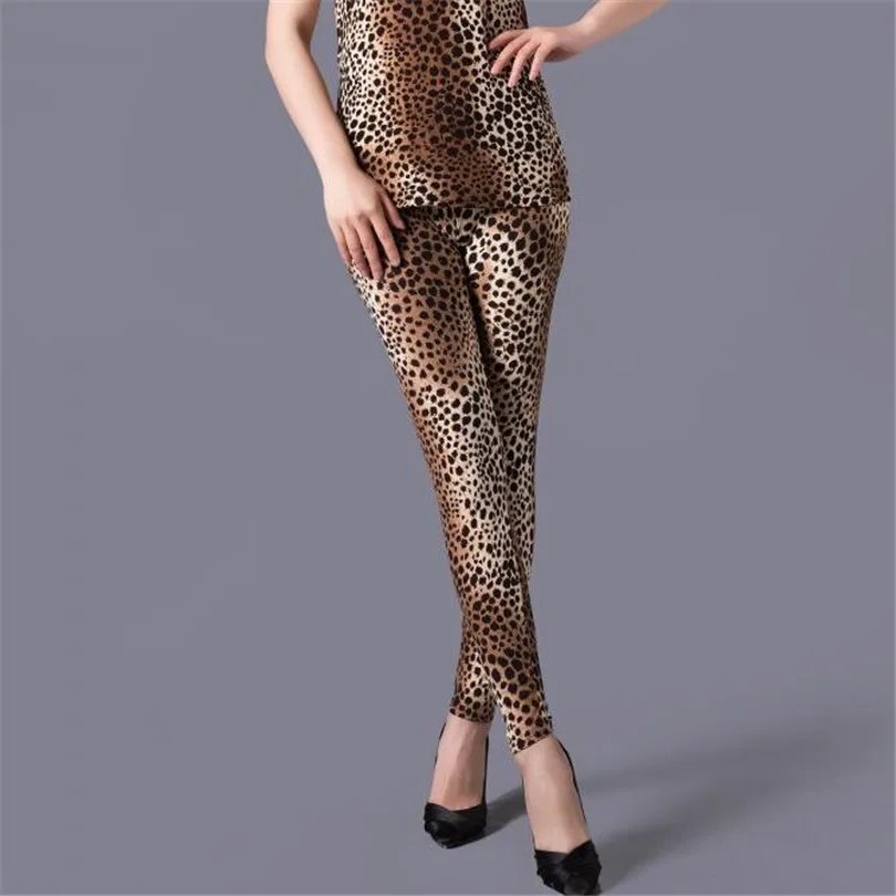 INDJXND Quần Legging Nữ Thể Lực Đẩy Lên Spandex Độ Đàn Hồi Co Giãn Miếng Dán Cường Lực In Ngụy Trang Thoáng Khí Chiều Dài Mắt Cá Chân Quần