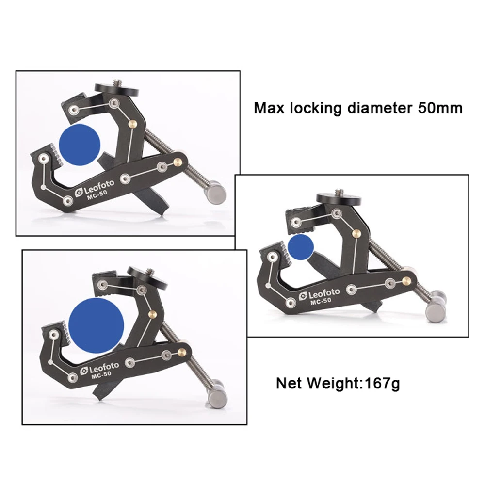 Penjepit Kamera Gesekan Ajaib Dudukan Lengan Super Kepiting Penjepit Artikulasi untuk Kamera Canon Nikon Beban Maksimal 10Kg