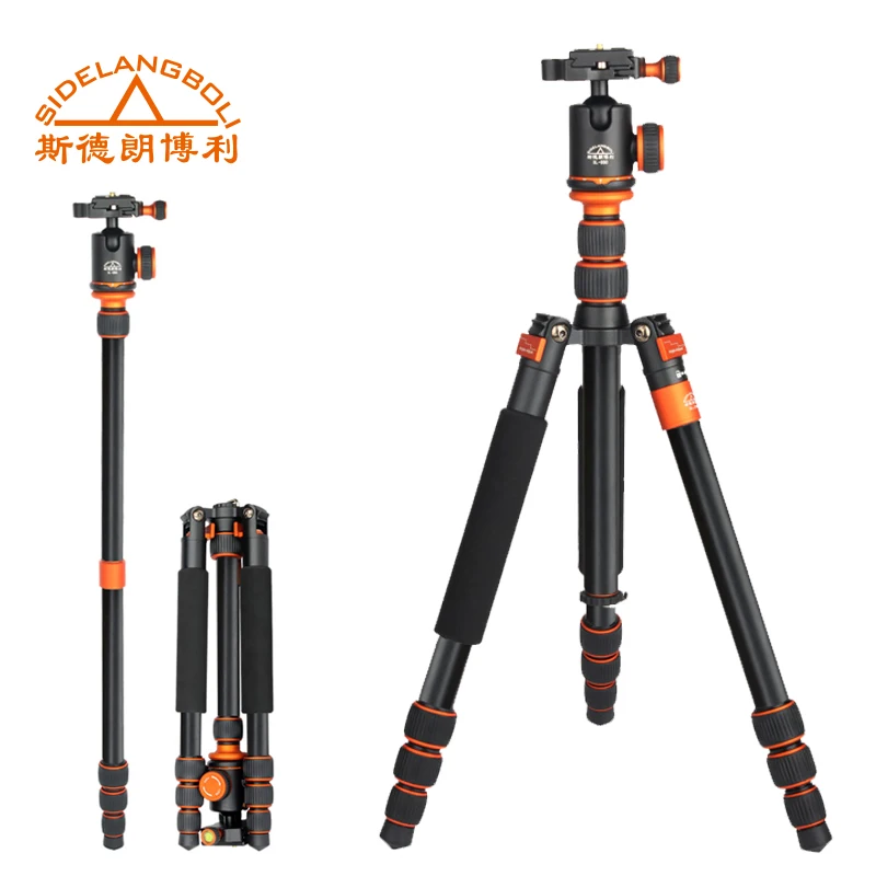 

SL288A 57" Professional Lightweight Compact Aluminum Travel Tripod Monopod Stand For DSLR Camera with Ball Head & Tripod Bag