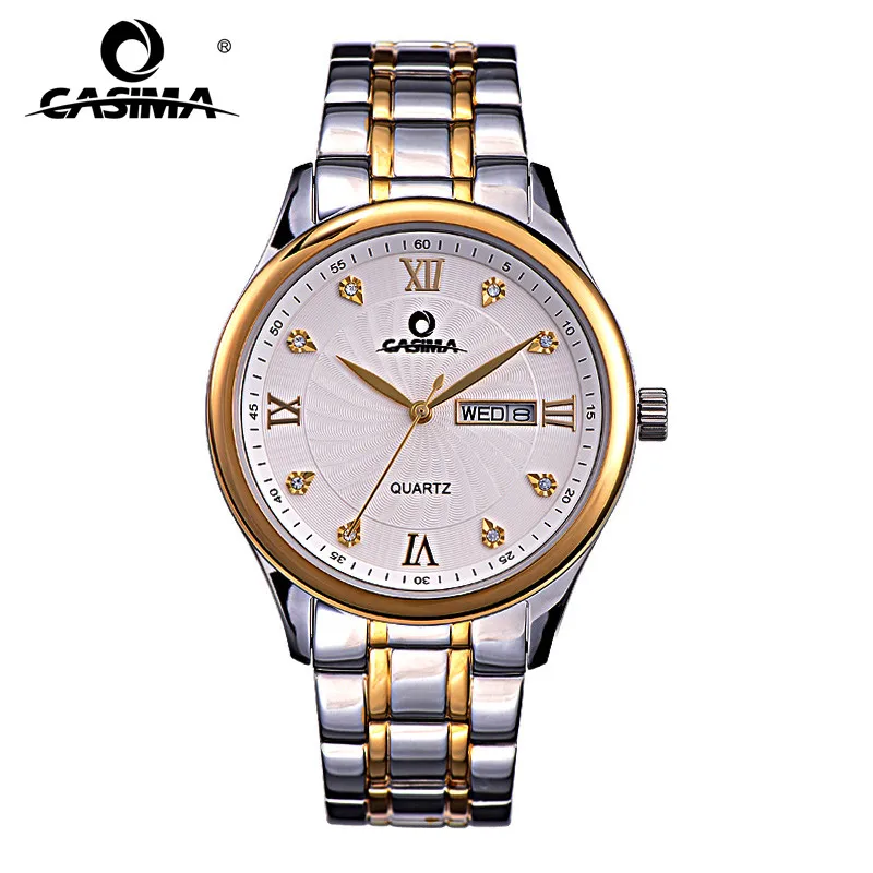 New Arrival Watches Men Fashion Leisure Business  Men's Quartz Wristwatch With Date Waterproof CASIMA # 5117