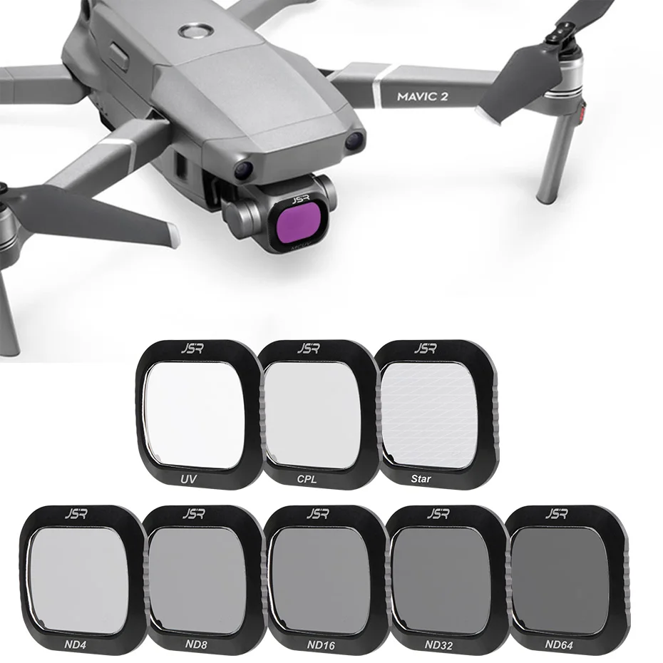 For Mavic 2 Pro Drone Filter Neutral Density/Polarizing/UV Protective Camera Filters For DJI Mavic 2 Pro Optical Glass Filter