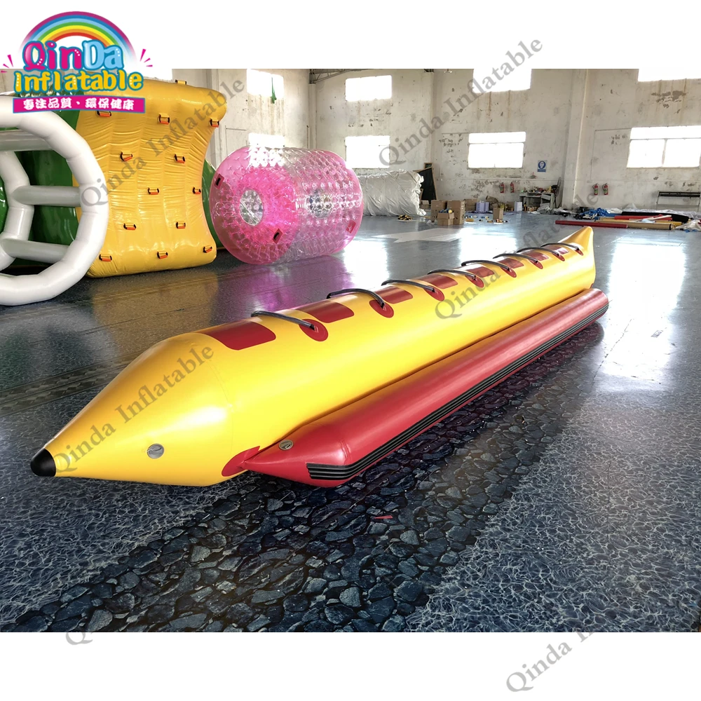 6.4x1.2m Water Park Equipment Inflatable Flying Banana Boat