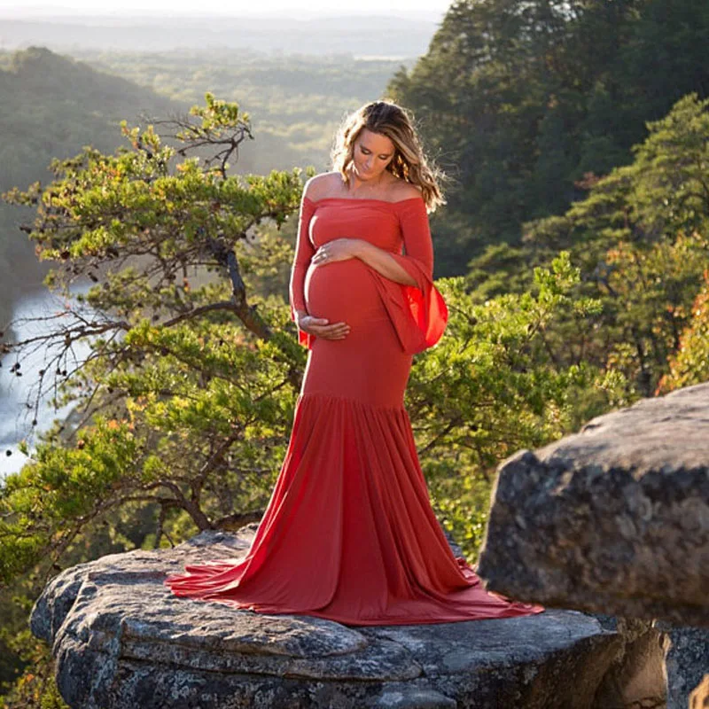 

Pregnancy Dress Photography Robe Grossesse Shooting Photo Maternity Dresses For Photo Shoot Clothes For Pregnant Women Vestidos