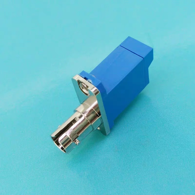 E2000-ST Гибридный адаптер FF Female, зеленый, синий, оптическое волокно, SM, APC, UPC, соединитель ST-E2000, бесплатная доставка, 5 шт., 10 шт., 20 шт.