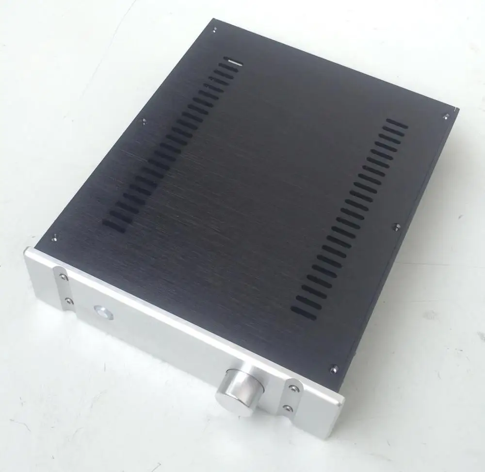 Boîtier d'amplificateur entièrement en aluminium, 260x70x311mm, châssis/préampli/décodeur DAC/boîtier d'amplificateur, à monter soi-même