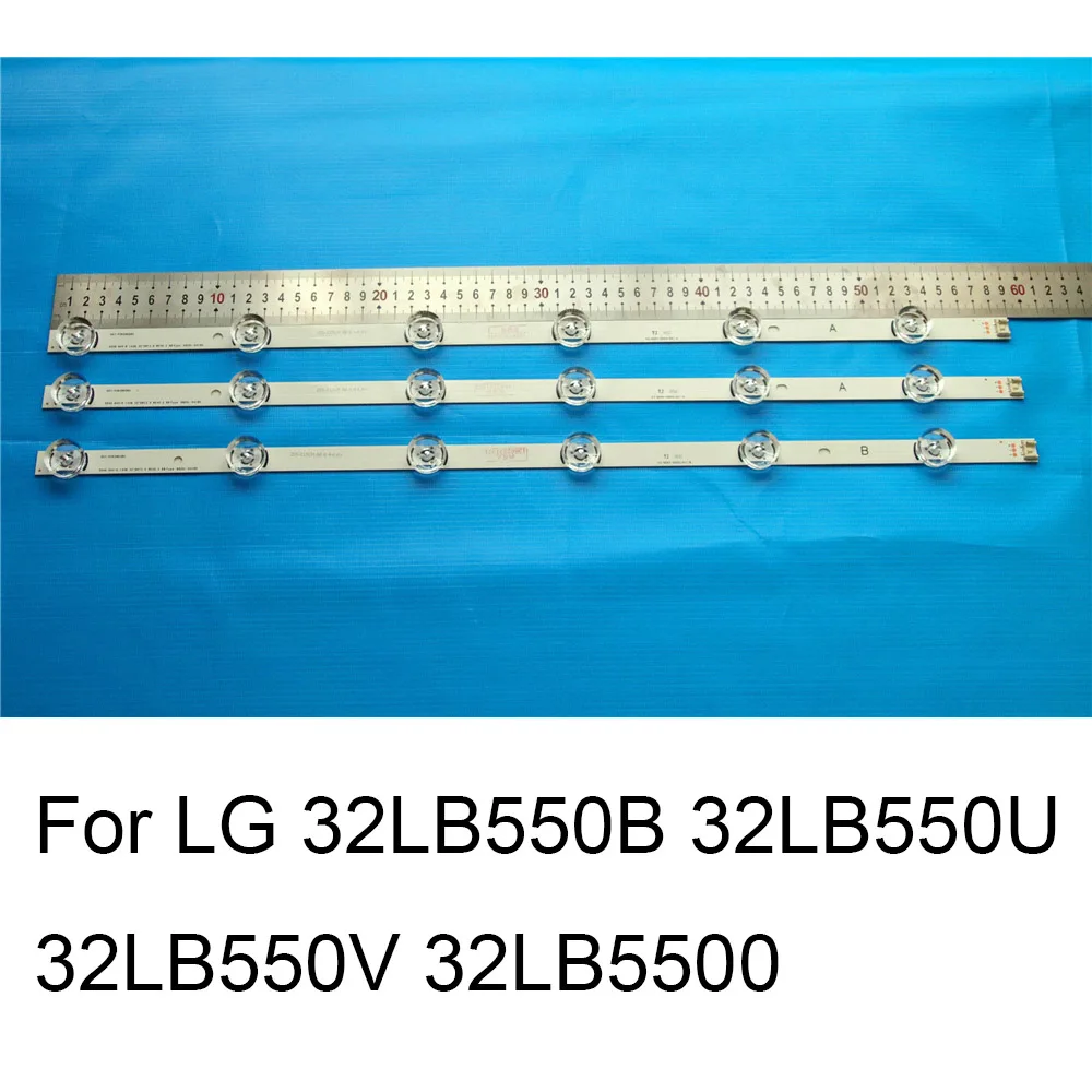 Brand New LED Backlight Strip For LG 32LB5500 32LB550B 32LB550U 32LB550V TV Repair LED Backlight Strips Bars A B TYPE REV0.2 0.9