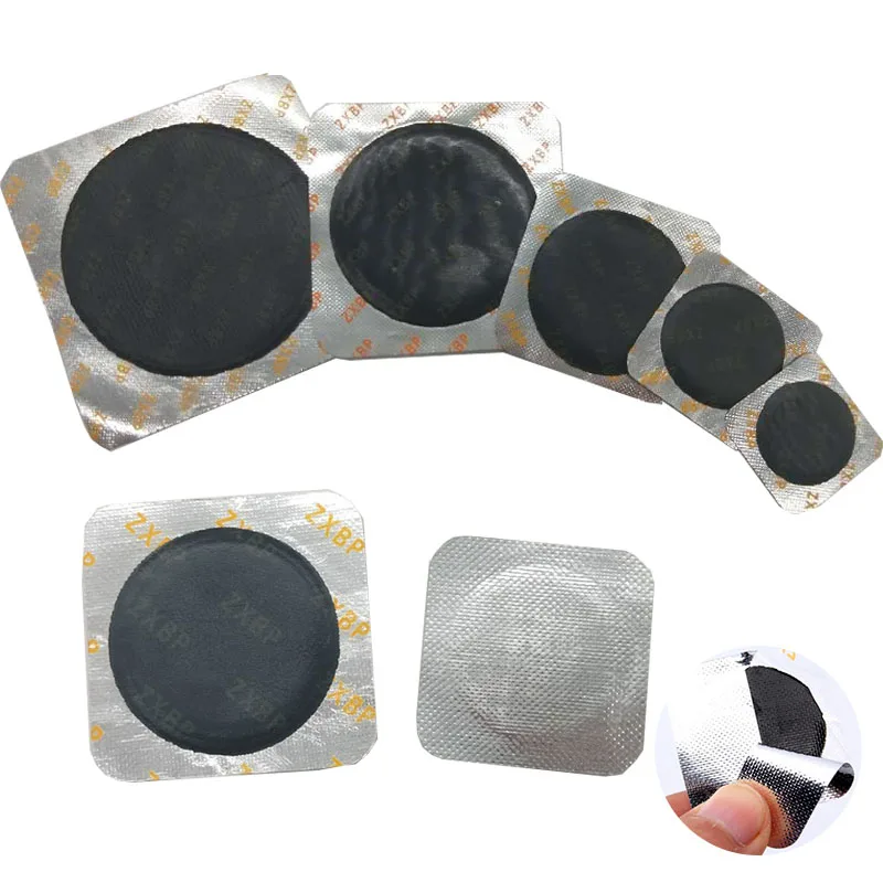 Five types of circular natural rubber multifunctional patch inner tube vacuum tyre repair patching tyre maintenance tool