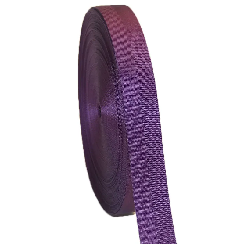 High Quality Herringbone Tape Nylon Webbing 100% 38MM Wide 1.5 Inch  1.35MM Thickness 50 Yards/Lot