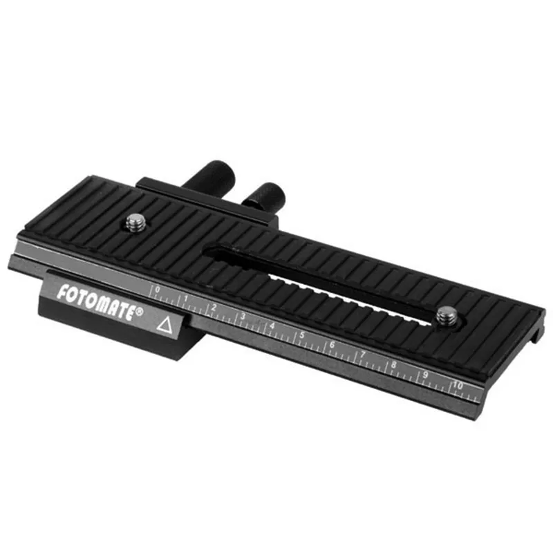 جديد 2 طريقة FOTOMATE LP-01 ماكرو التركيز المتزلج السكك الحديدية يمكن لل & ن نيك & ن S & نيويورك بنتاكس DSLR 1/4 "المسمار التركيز المنقولة