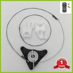 Kit de reparación de regulador de ventana eléctrica delantera y derecha, para Skoda Octavia A5, A6, 2004, 2005, 2006, 2007, 2008, 2009, 2010, 2011, 2012, 2013