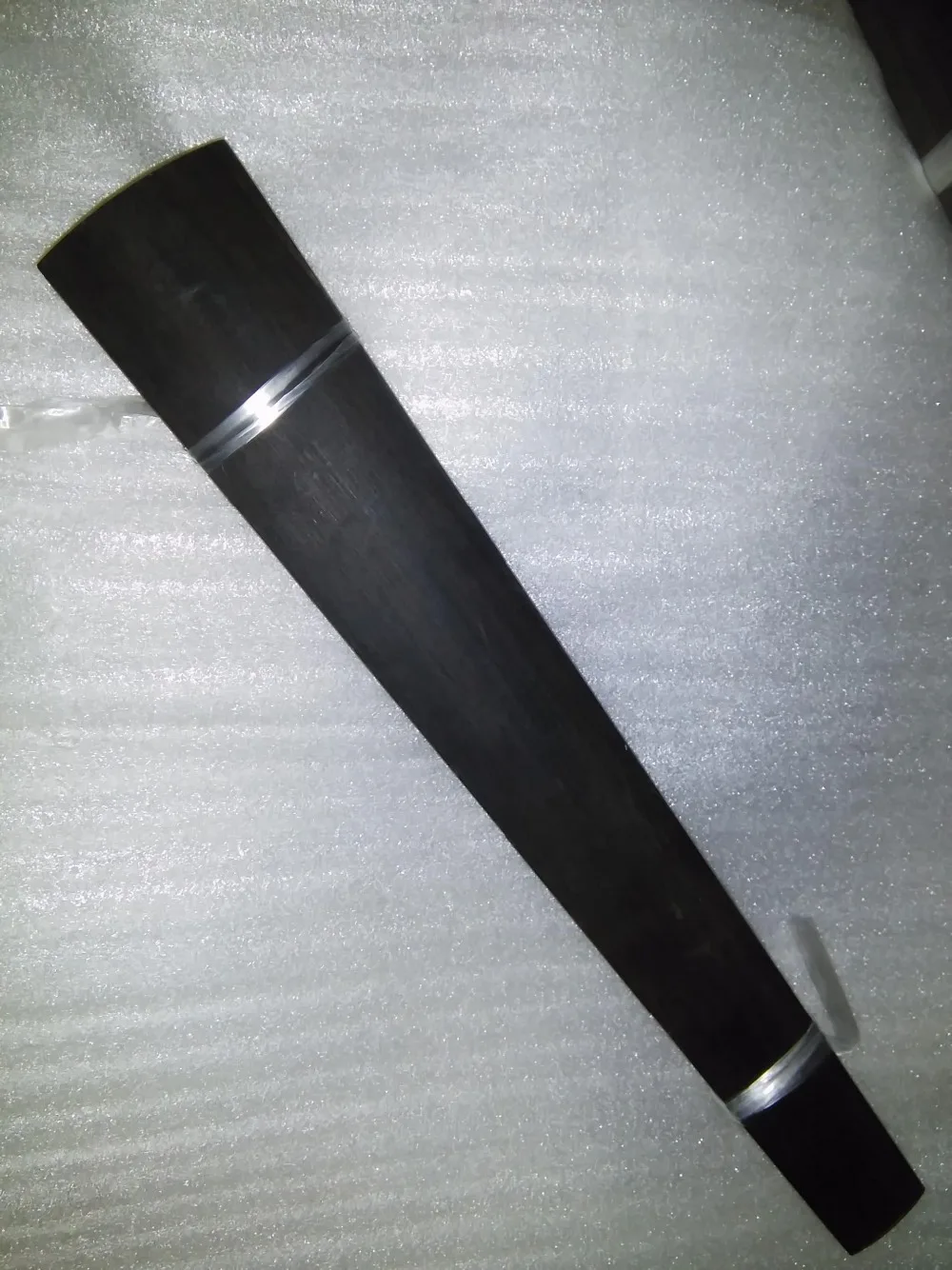 2PCs Quality Black Ebony VIOLA Fingerboard 295mm in length VIOLA parts