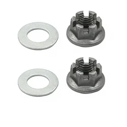 Set 2 ATV Quad rear Axle castle hub nut washer for Yamaha Banshee Blaster Raptor Warrior Raptor 350 660 YFZ450 Breeze Grizzly