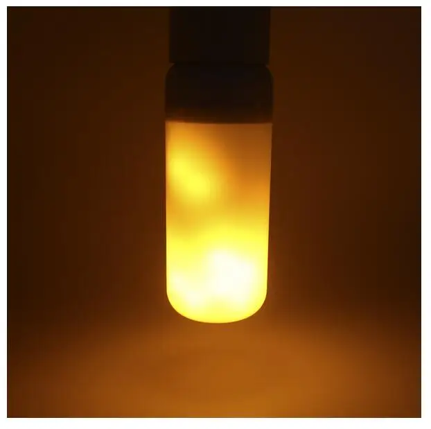 Ampoules de feu à effet de flamme, lampe décorative, LED 10 x E27 E26 E14 2835, 5W, lumières créatives scintillantes, émulation d'atmosphère