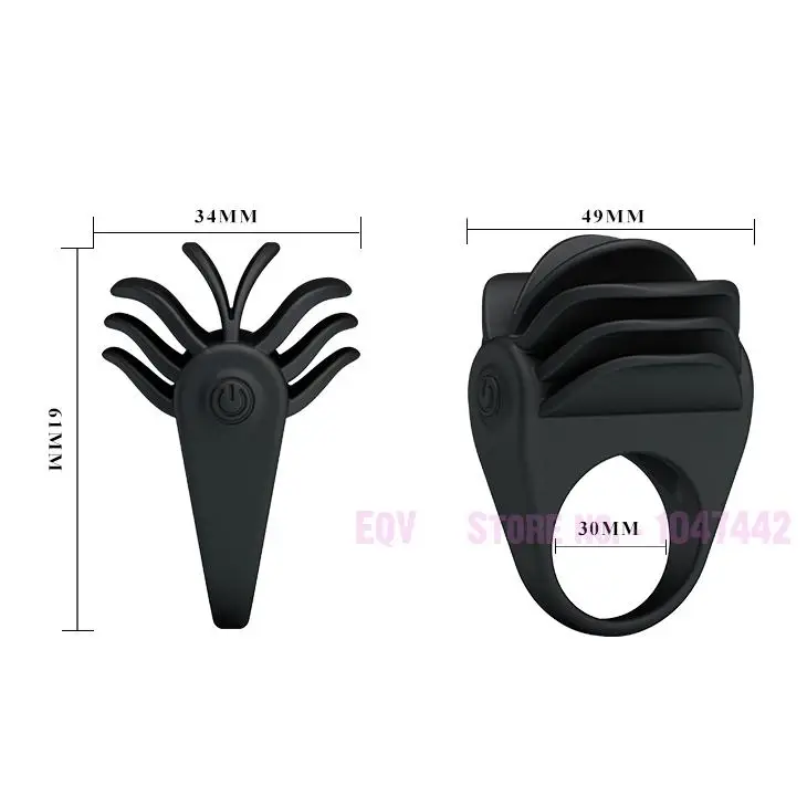 Pretty Love Silicon Vibrating Cock Ring, Penis Ring Vibrator Cockring Sex toys for men couples, Adult Toy Anillo Vibrador.